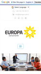 Mobile Screenshot of europa.com.tr