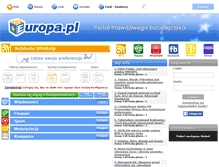 Tablet Screenshot of europa.pl