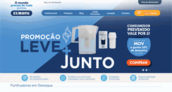 Desktop Screenshot of europa.com.br